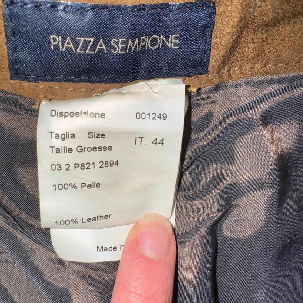 Piazza Sempione suede pants - Picture 9 of 12